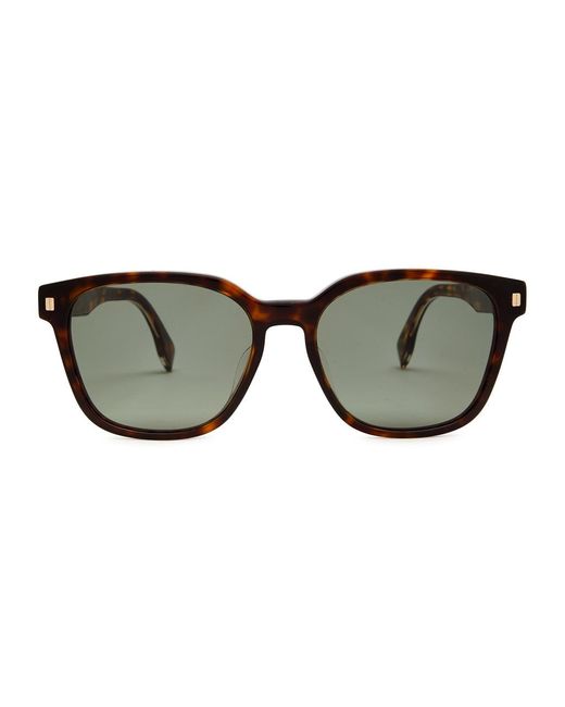 Fendi Multicolor Square-frame Sunglasses