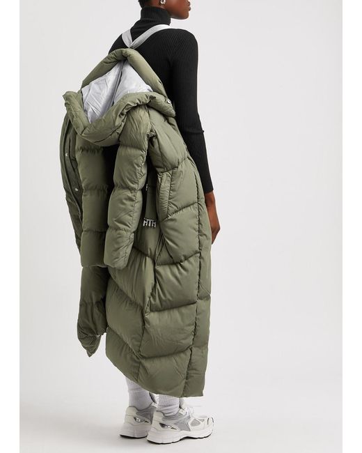 Canada Goose Green Marlow Quilted Shell Parka