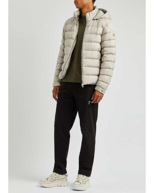 Moncler Gray Arneb Quilted Shell Jacket for men