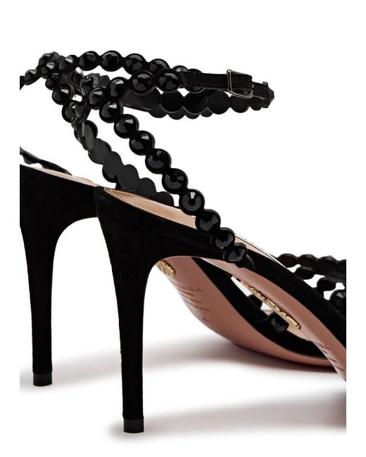 Aquazzura Black Sandals