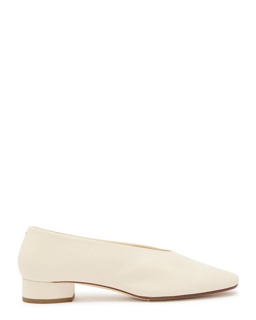Aeyde Natural Delia 20 Leather Pumps