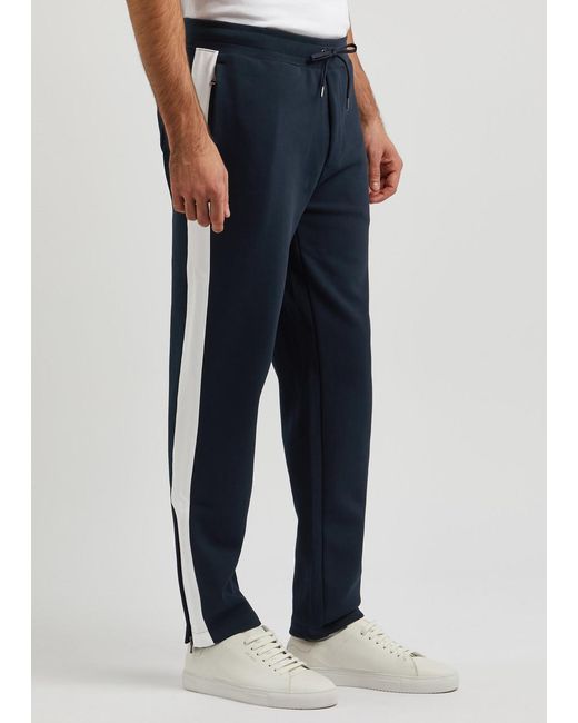 Polo Ralph Lauren Blue Striped Cotton-blend Sweatpants for men