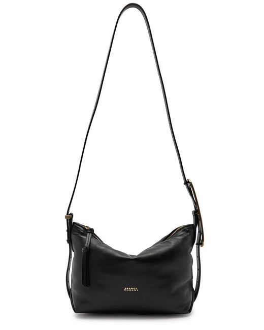 Isabel Marant Black Leyden Mini Leather Shoulder Bag