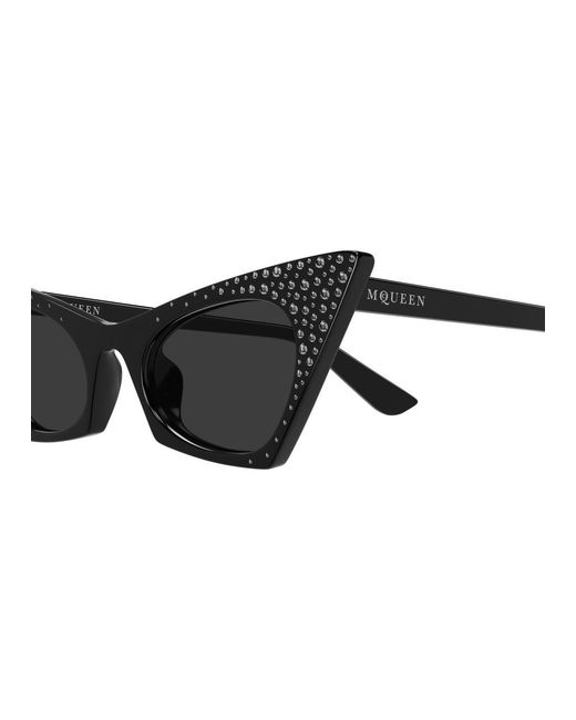 McQueen Gray Cat-Eye Sunglasses