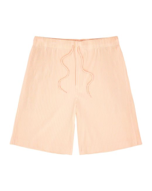 Issey Miyake Natural Homme Plissé Pleated Jersey Shorts for men