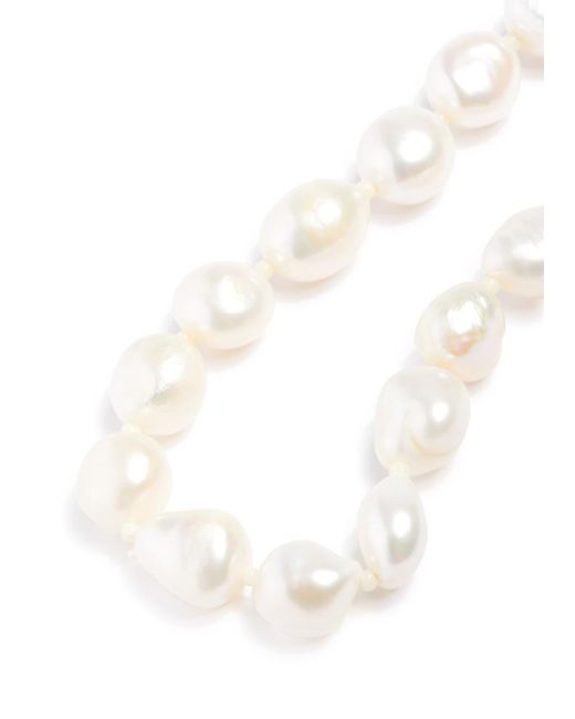 Anni Lu White Stellar Y 18kt Gold-plated Necklace