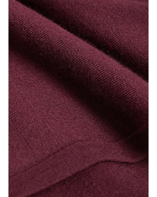 Jonathan Simkhai Vinna Layered Wool Polo Top