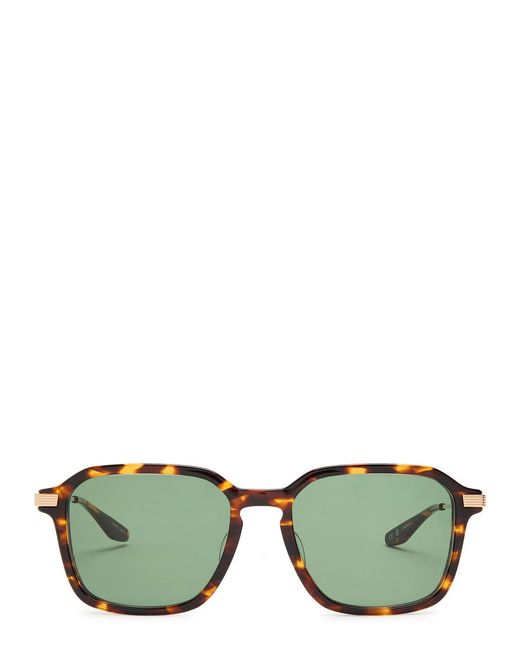 Barton Perreira Green Delon Square-Frame Sunglasses for men