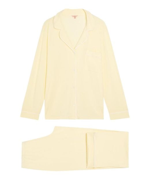 Eberjey Natural Gisele Jersey Pyjama Set