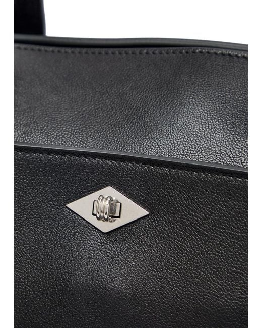 Metier Black Private Eye Leather Tote Bag