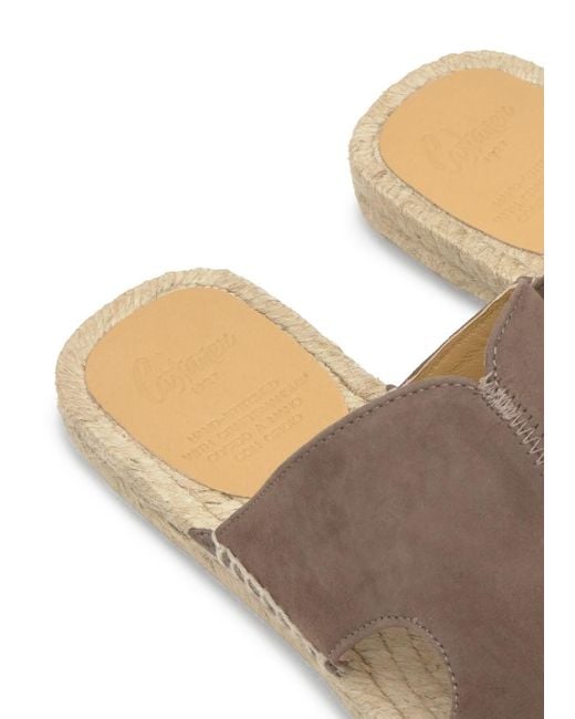 Castaner Brown Priya Suede Slides