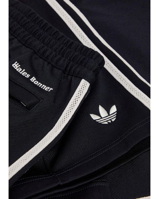 Wales Bonner Black Adidas X Logo-Embroidered Twill Shorts