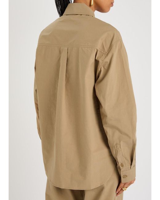 Matteau Natural Relaxed Cotton Shirt