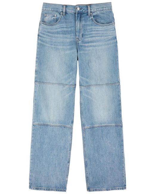 Helmut Lang Blue Carpenter Straight-Leg Jeans for men