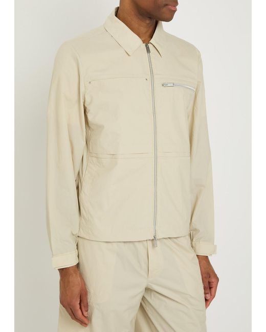 Moose Knuckles Natural Topflight Shell Overshirt for men