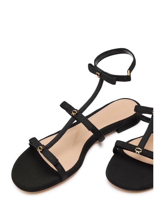 Gianvito Rossi Natural Malou Woven Sandals