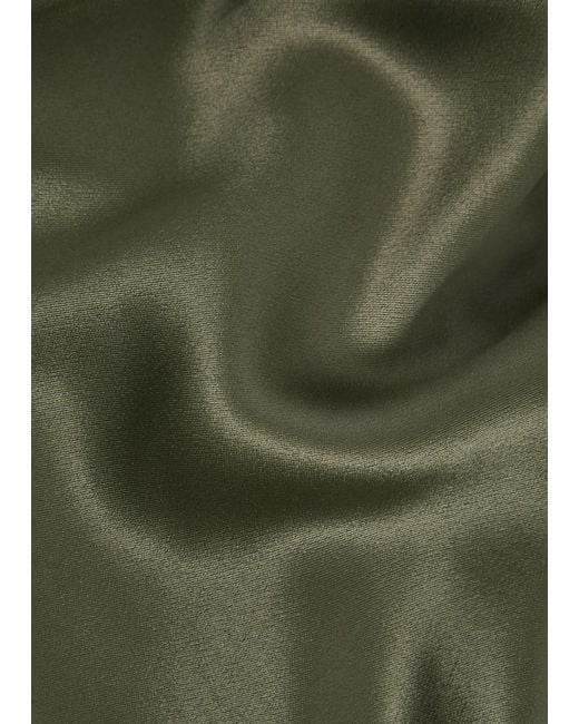 Vince Green Satin Top