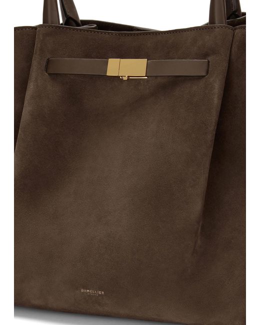 DeMellier London Brown The New York Suede Tote