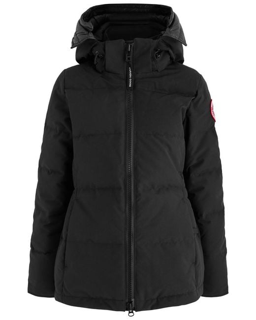 Canada Goose Black Chelsea Quilted Shell Jacket