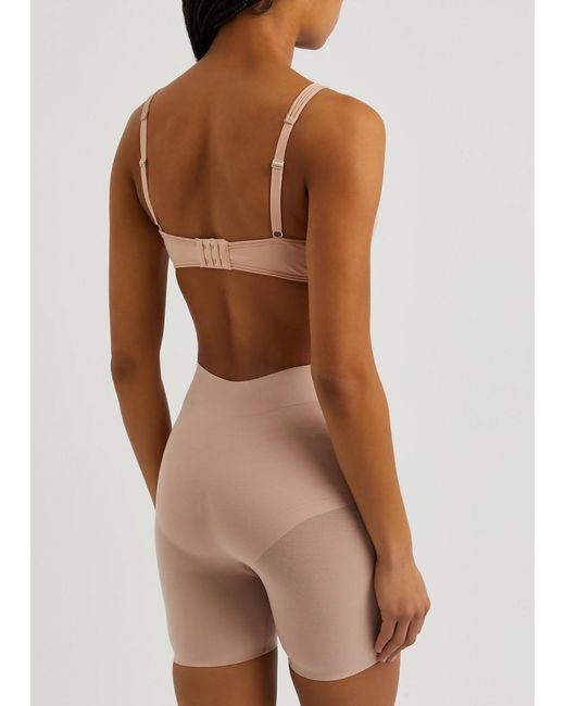 Wolford Natural Contour Control Stretch-cotton Shorts