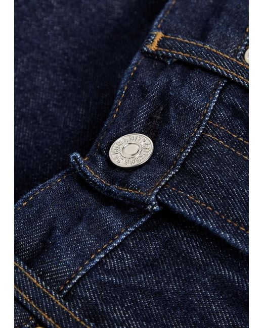 Citizens of Humanity Blue Miro Barrel-Leg Jeans