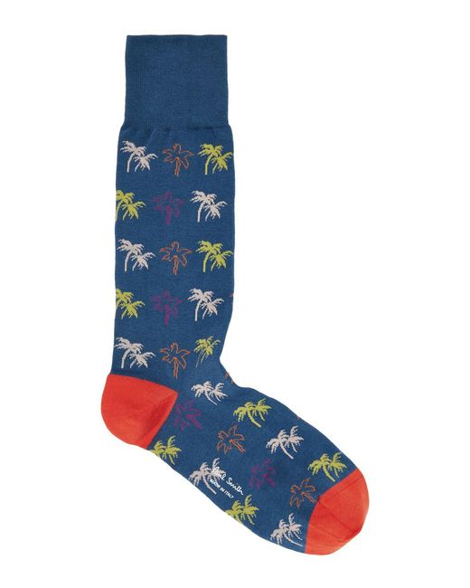 Paul Smith Blue Felix Cotton-blend Socks for men