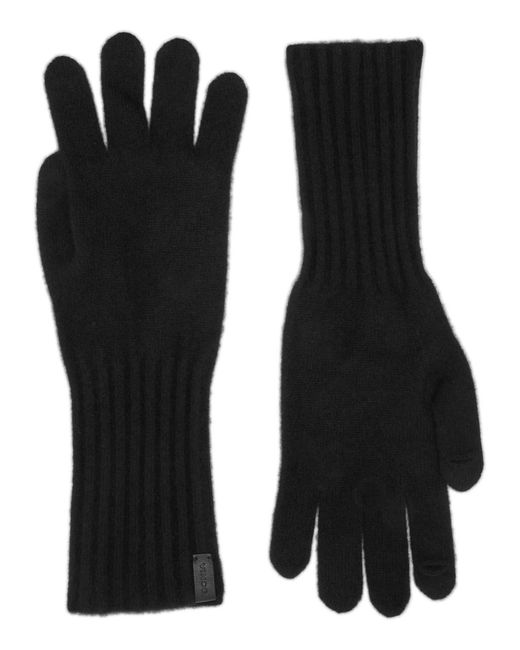 Vince Black Cashmere Gloves