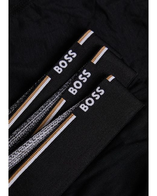 Boss Black Jersey Boxer Briefs for men