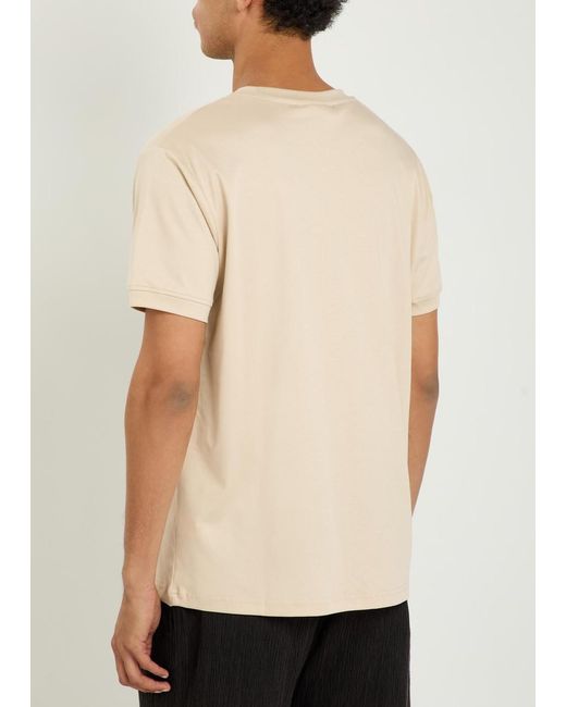 Raith Natural Crew-Neck Cotton T-Shirt for men