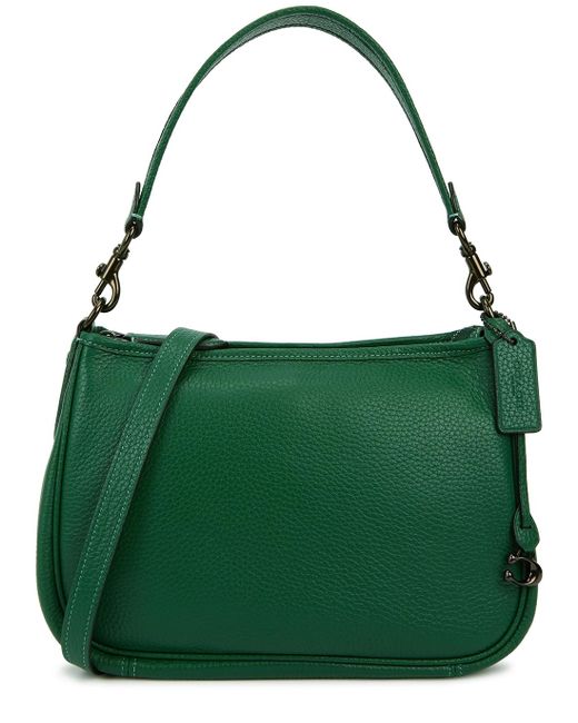 COACH Cary Leather Crossbody Bag, Crossbody Bag, , Leather in Green Lyst UK