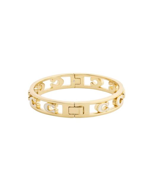 COACH Metallic Logo-Embellished Bangle