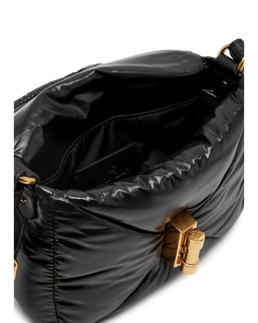 Moncler Black Mini Shell Cross-body Bag