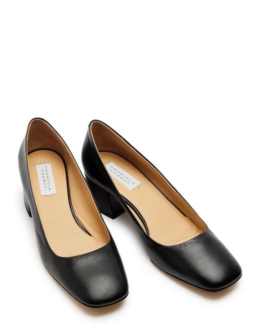 Gabriela Hearst Brown Agathe 40 Leather Pumps