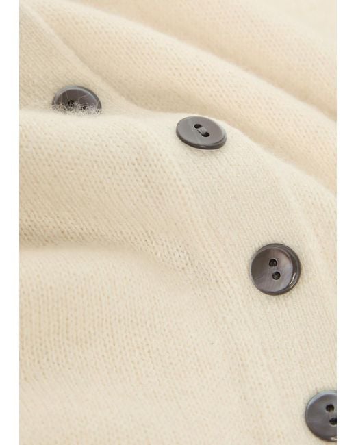 Maria McManus Natural Cashmere-Blend Cardigan
