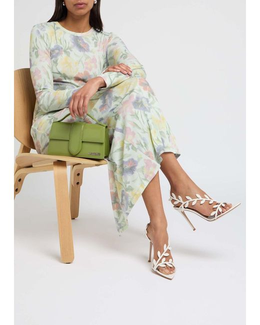 Gianvito Rossi White Flavia 105 Embellished Sandals