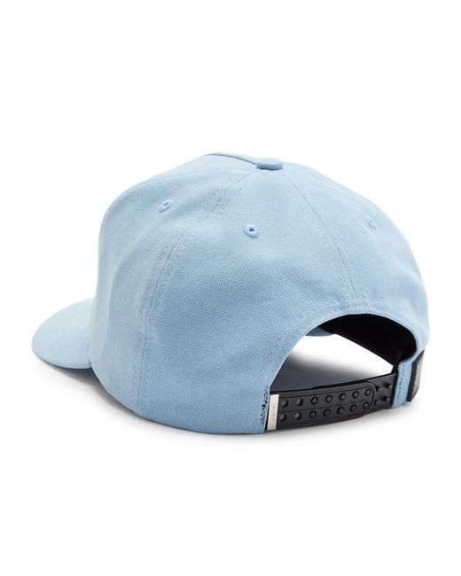 Amiri Blue Logo-Embroidered Canvas Cap for men