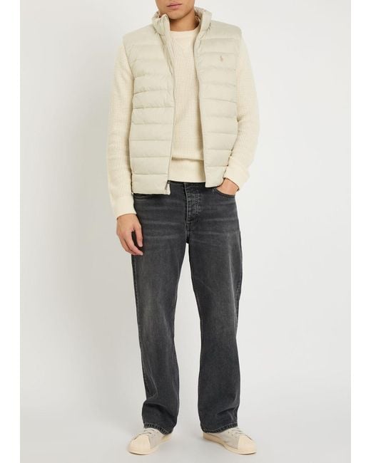 Polo Ralph Lauren Natural Colden Padded Shell Gilet for men