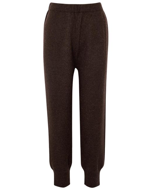 Lauren Manoogian Base Alpaca-blend Trousers in Brown | Lyst