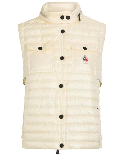 Moncler Natural Gumiane Padded Shell Gilet