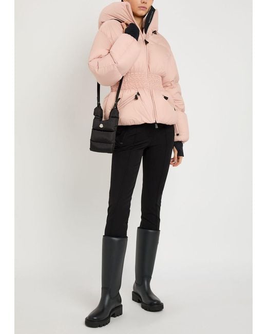 Moncler Pink Wollemi Padded Nylon Ski Jacket