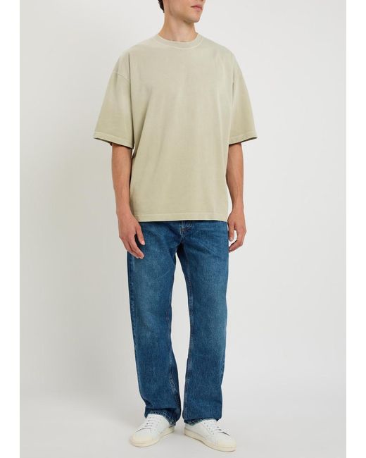 Agolde Natural Portman Cotton T-Shirt for men