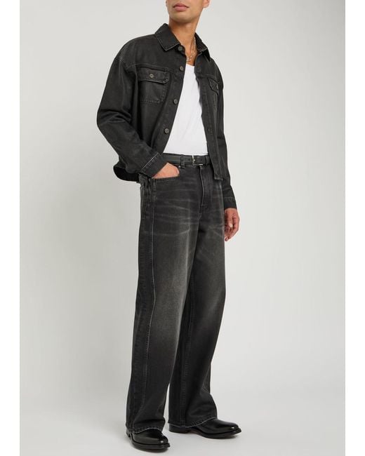 Won Hundred Gray Cale Straight-Leg Jeans for men