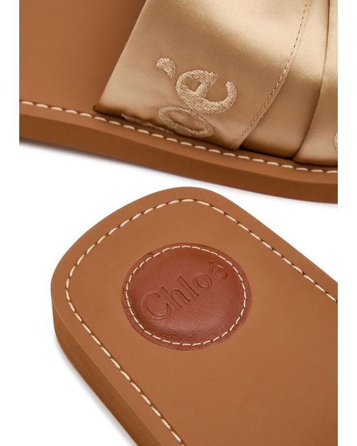 Chloé Brown Sandals