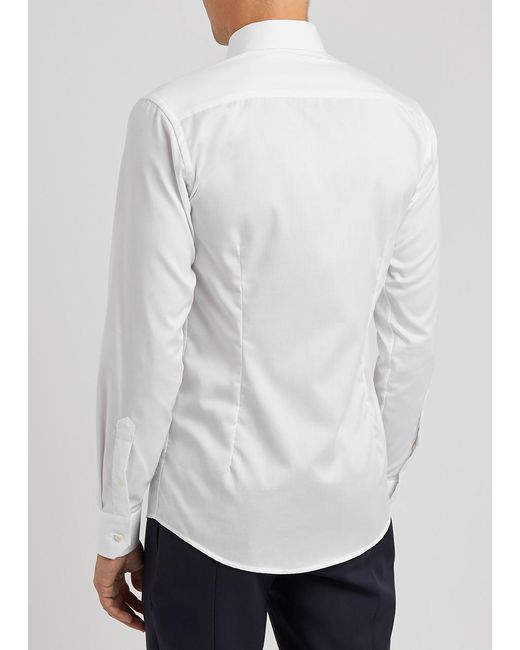 Eton of Sweden White Cotton-twill Shirt for men