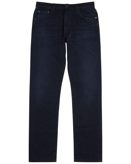 Citizens of Humanity Blue Gage Straight-Leg Jeans, Jeans, Spandex for men