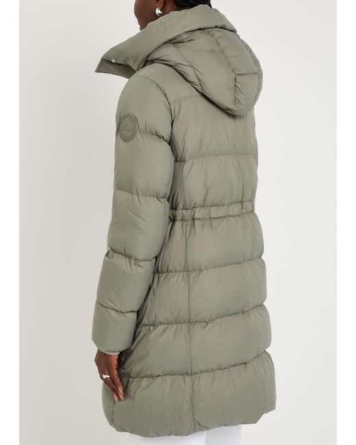 Canada Goose Gray Montgomery Padded Shell Coat