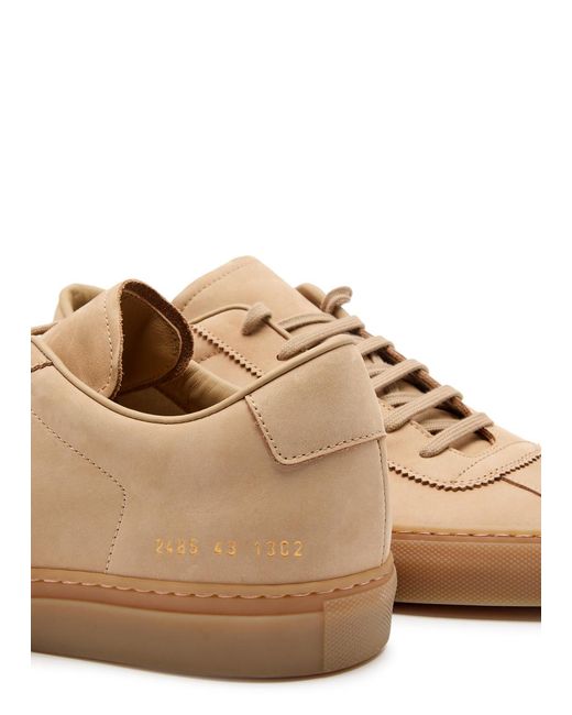 Common Projects Brown Tennis Suede Sneakers for men