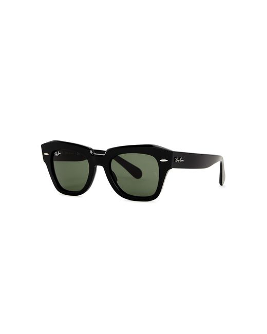 Ray-Ban Black State Street Wayfarer Sunglasses, Sunglasses for men