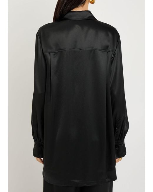 Joseph Black Dieu Satin Blouse