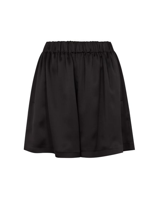 In the mood for love Black Rohmer Satin Shorts, Shorts